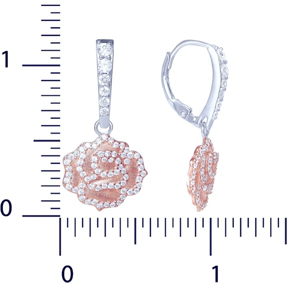 18k Gold Disney Beauty and the Beast Earrings - Picture 13 of 13